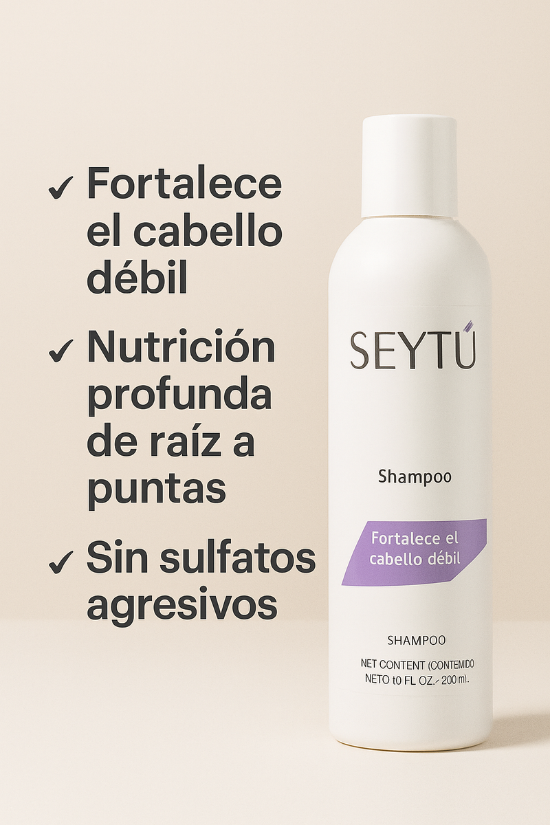 “Shampoo Seytú – Fortalece, repara y da brillo a tu cabello”